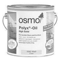 Osmo polyx oil used on our Bespoke Furniture in Norfolk